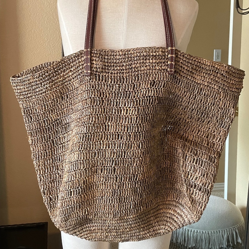 Boston Proper - Woven Tote / Beach Bag